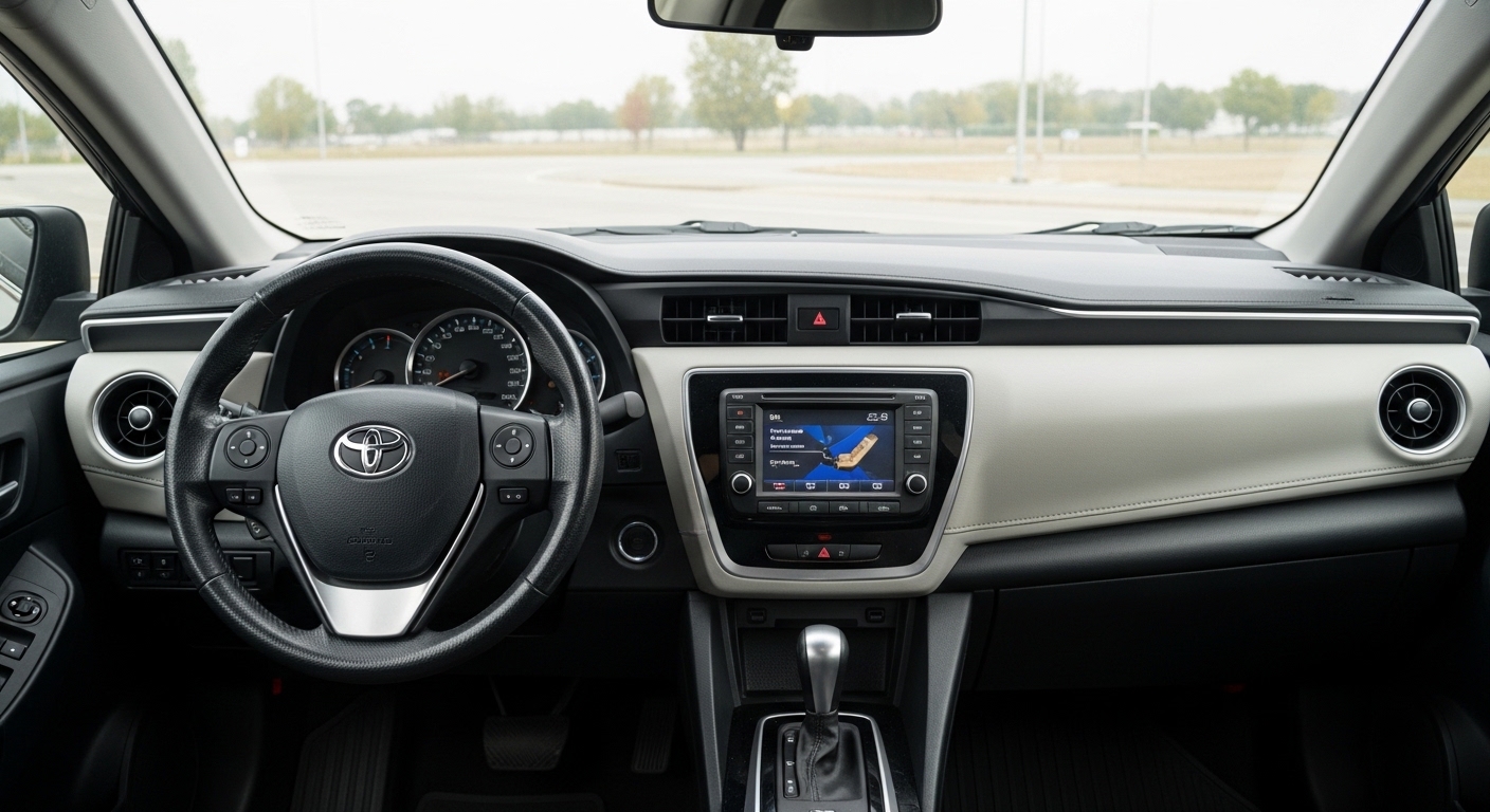 Mauve Ride Lite car on a city street