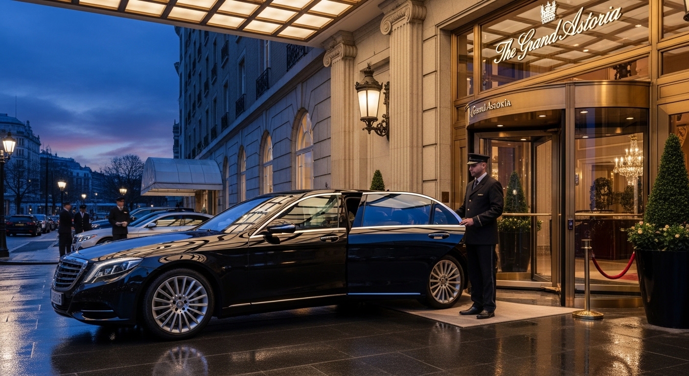 Luxury hotel pickup placeholder